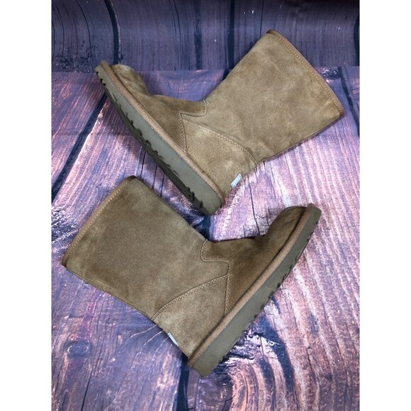 UGG Lil Sunshine #5948 Chestnut Side Zip Boots Girls 2 / 32 (m8e) - Picture 5 of 10